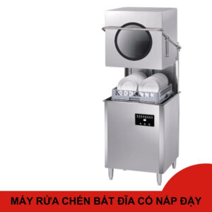 Máy Rửa Bát Công Nghiệp Có Nắp Đậy B001