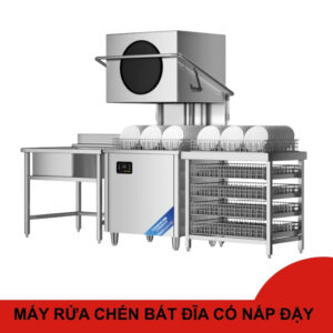 Máy Rửa Bát Công Nghiệp B002 – Giải Pháp Rửa Bát Tự Động, Nhanh Chóng, Tiết Kiệm